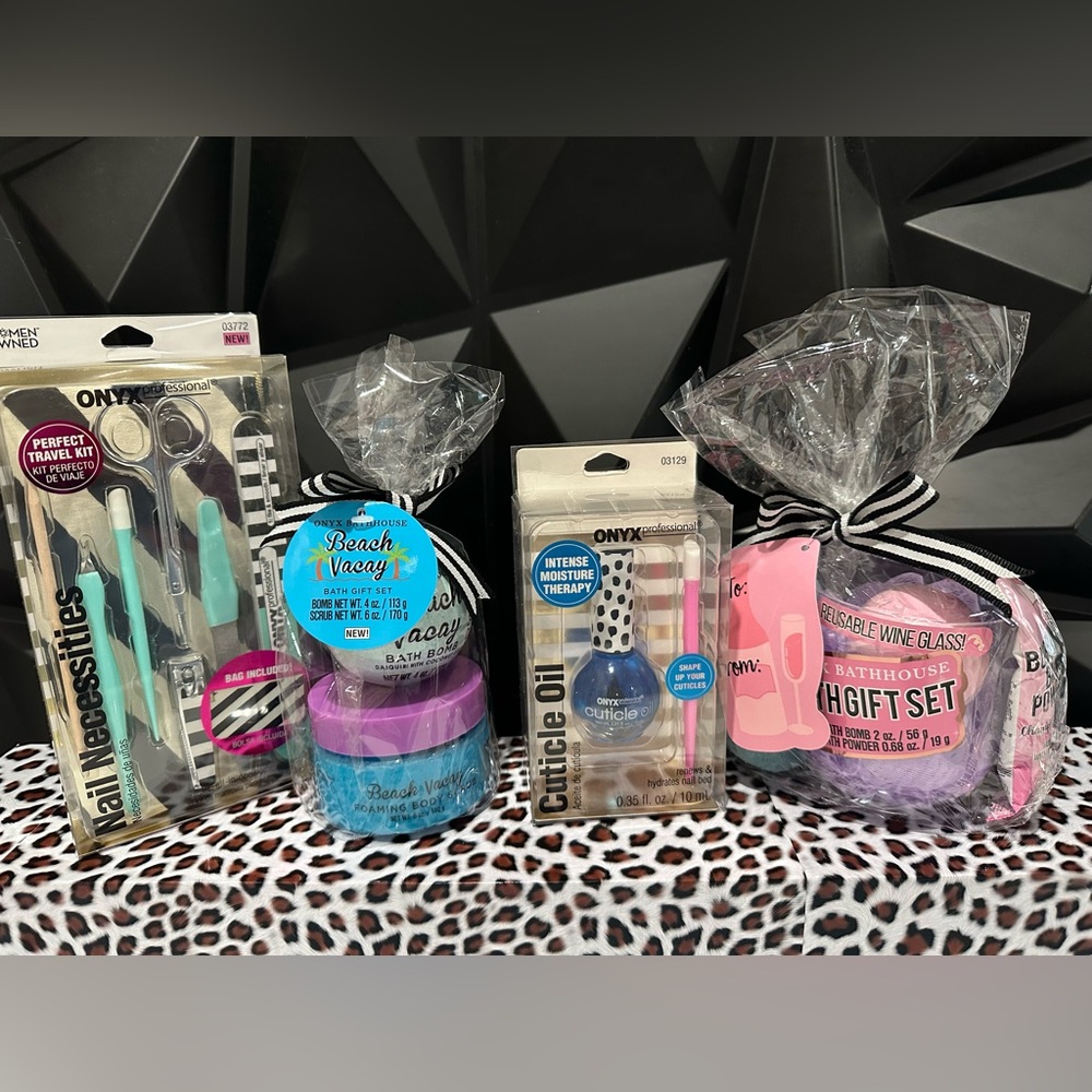 🎀 Pamper & Polish Gift Bundle – The Self-Care + Beauty Must-Haves! 🎀